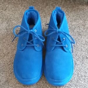 Suede leather polo boots